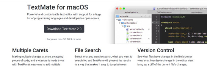 textmate mac