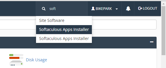 Softaculous slika 1 wordpress