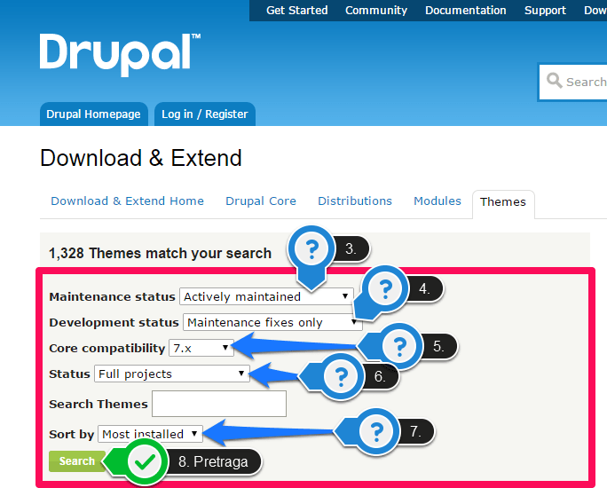 Drupal kako promeniti temu slika 3