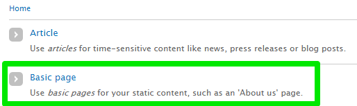 Drupal kreiranje About Me stranice slika 3