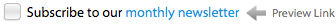 Do Not Check the Newsletter Option by Default