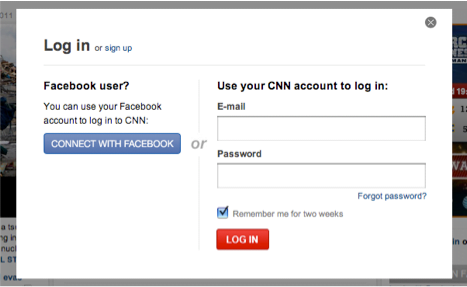 Let Users Login Without Having to Leave the Page
