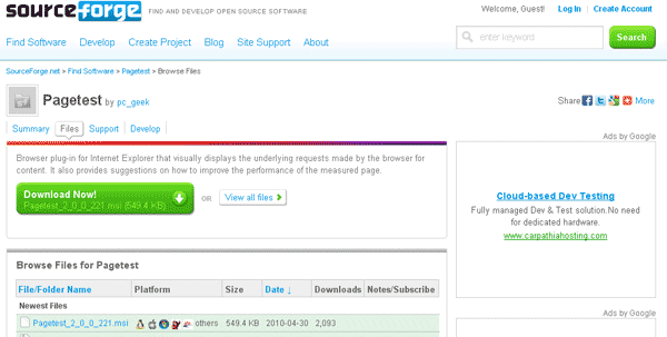 PageTest