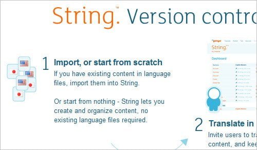 String