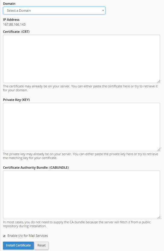 install ssl