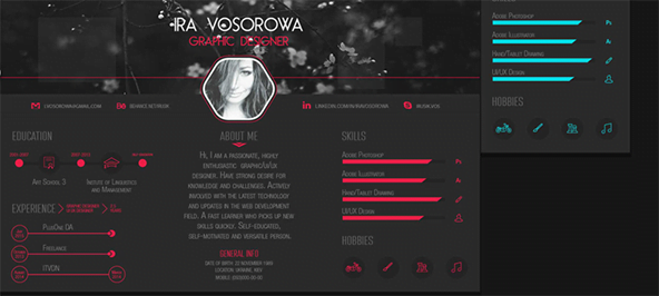Besplatni sabloni za CV slika 4