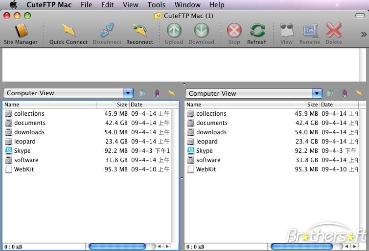 Adriahost - FTP klijenti - CuteFTP