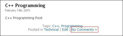 No comments” text appears in the pop-up link