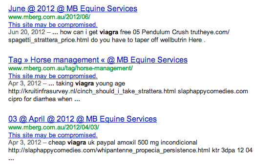 SPAM-SERPS