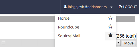 RoundCube umesto SquirrelMail