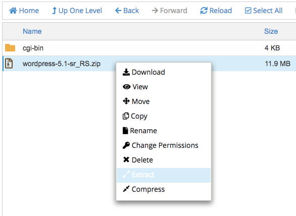 wordpress file manager