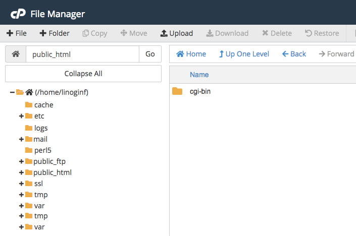 cpanel