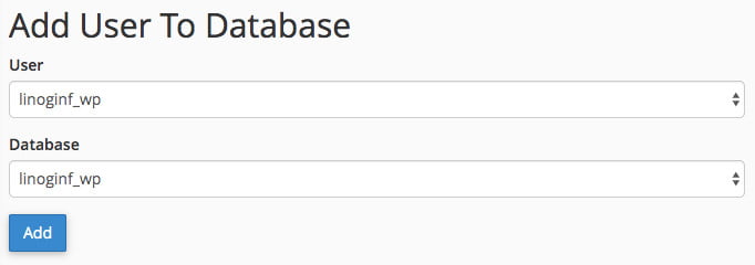 add user to database