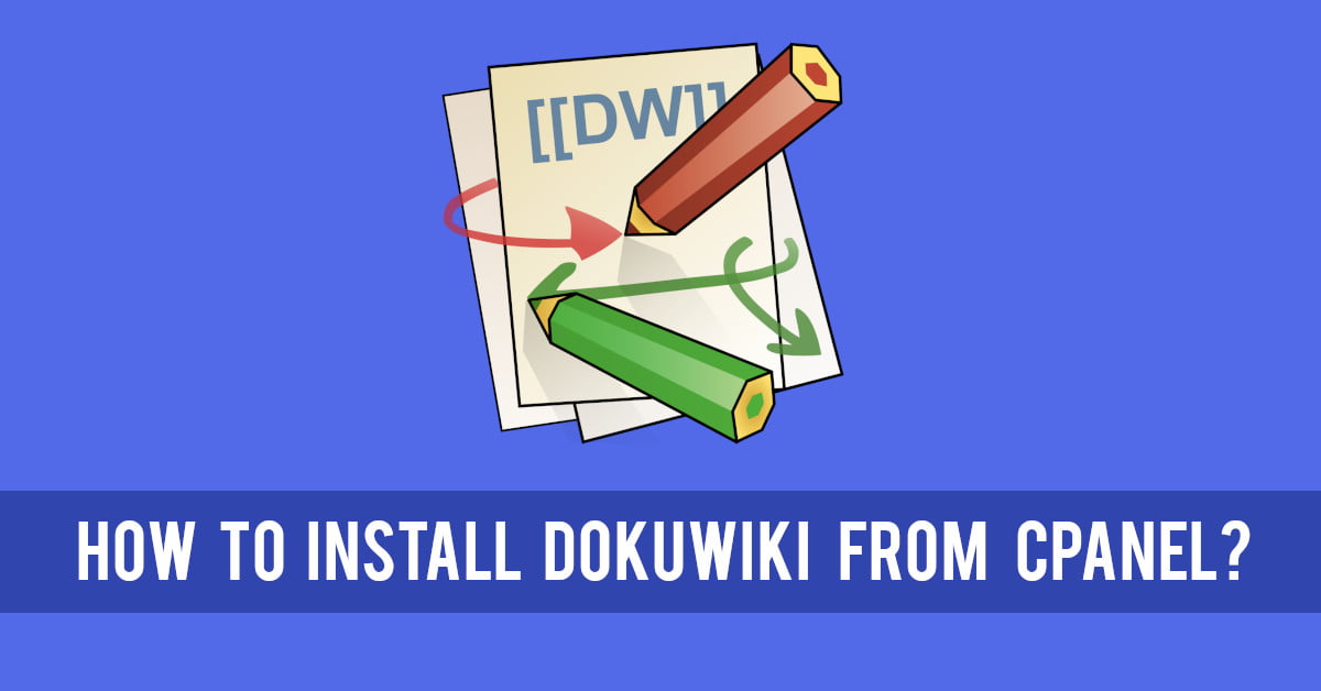 How to install Dokuwiki from cPanel