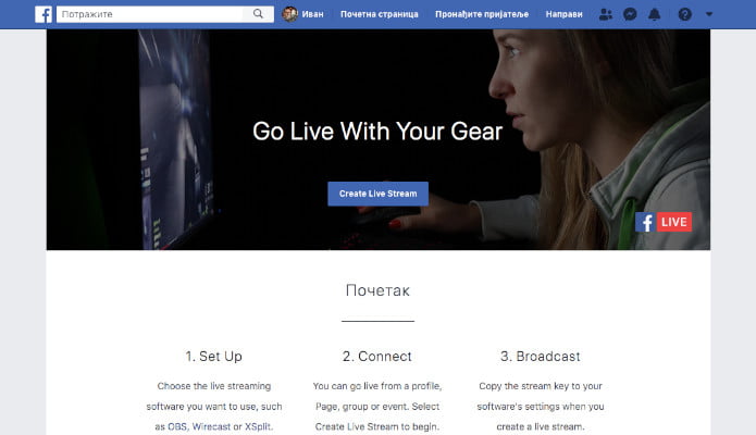 facebook live predavanja
