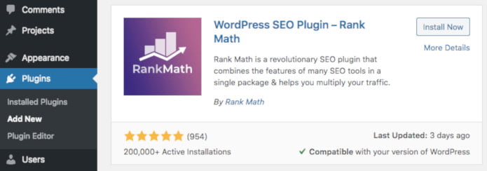 rank math plugin
