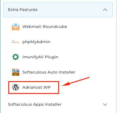 wordpress installation directadmin